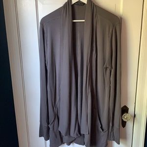 ATHLETA Gray Pranayama Wrap SZ XL TALL